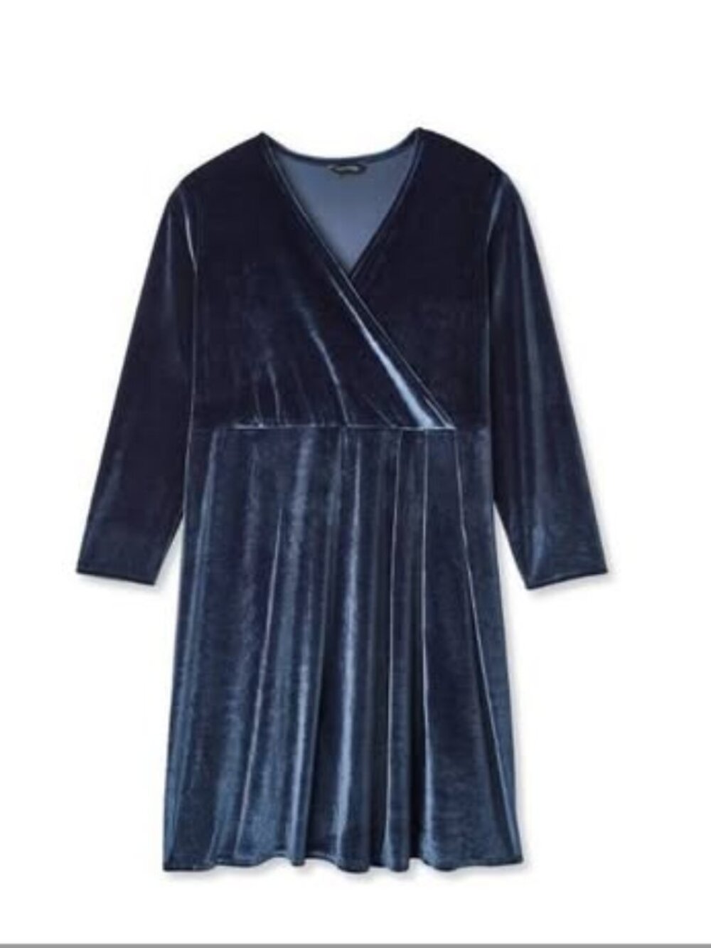 Blue Velvet Dress  NWT